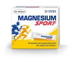 Dr. Böhm Magnesium Sport Direktsticks - 20 Stück