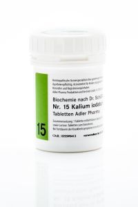 Schüßler Salz Adler Nr. 15 D12 Tabletten - 250 Gramm