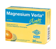Magnesium Verla direkt Citrus - 30 Stück