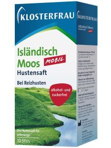 Klosterfrau Isländisch Moos Malve Hustensaft „mobil“ - 100 Milliliter