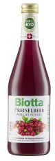 Biotta Preiselbeer plus Saft Bio - 500 Milliliter