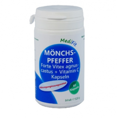 Mönchspfeffer Forte Vitex agnus-castus + Vitamin C Kapseln - 60 Stück