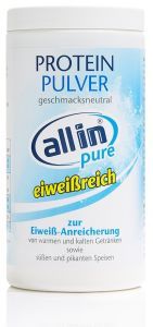 allin® pure PROTEIN Pulver geschmacksneutral - 150 Gramm